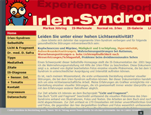 Tablet Screenshot of irlen-syndrom.de